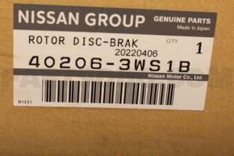 402063WS1B ROTOR DISC-BRAK