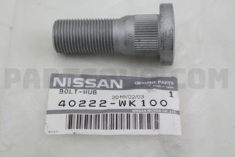 40222WK100 BOLT-HUB