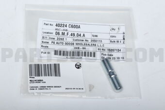 40224C600A STUD-FRONT HUB
