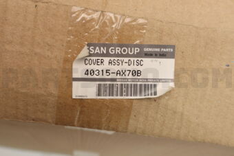 40315AX70B COVER-DISC WHEEL