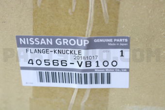 40566VB100 FLANGE-KNUCKLE