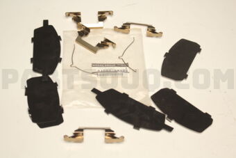 410806W525 HARDWARE KIT-FRONT DISC BRAKE PAD