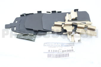 410808H386 HARDWARE KIT-FRONT DISC BRAKE PAD
