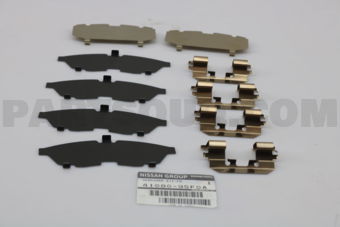 4108095F0A HARDWARE KIT-FRONT DISC BRAKE PAD
