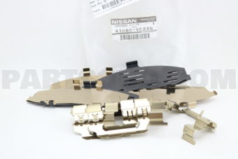 41080VC226 Nissan HARDWARE KIT-FRONT DISC BRAKE PAD