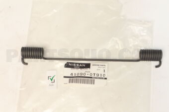 410900T910 Nissan SPRING-RETURN,FRONT BRAKE SHOE