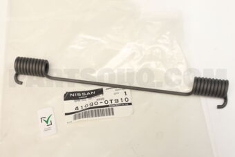410900T910 Nissan SPRING-RETURN,FRONT BRAKE SHOE