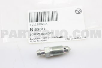 4112880Z0A Nissan SCREW-BLEEDER