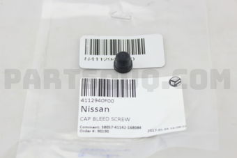 4112940F00 CAP-BLEEDER