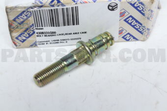 4308331G00 BOLT-BEARING CAGE,REAR AXLE CASE