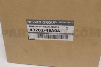 432024EA0A HUB REAR WHEEL