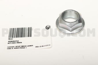 4326201P1A NUT-DRIVE PINION