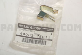 440837E611 SPRING-ANTI SHOE RATTLE