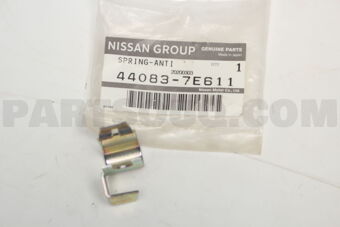 440837E611 SPRING-ANTI SHOE RATTLE