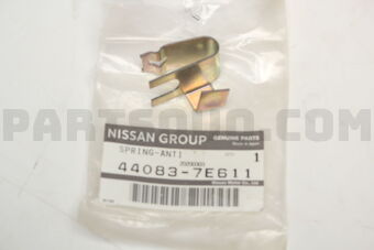 440837E611 SPRING-ANTI SHOE RATTLE