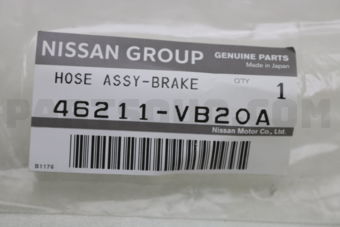 46211VB20A HOSE ASSY-BRAKE,REAR