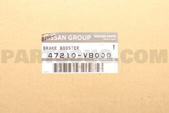 47210VB000 BOOSTER ASSY-BRAKE