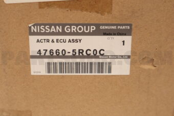 476605RC0C ACTUATOR &amp; ECU ASSY-ANTISKID
