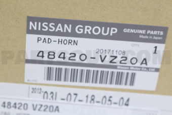 48420VZ20A PAD-HORN
