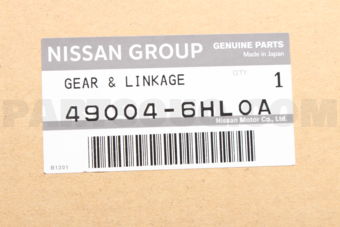 490046HL0A GEAR & LINKAGE