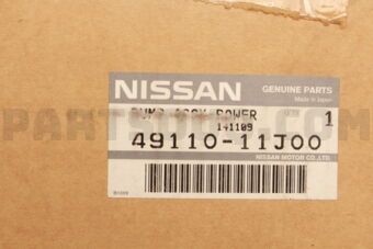 4911011J00 Nissan PUMP ASSY-POWER STEERING