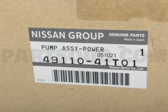 4911041T01 PUMP ASSY-POWER STEERING