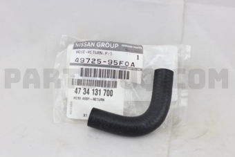4972595F0A HOSE-RETURN,POWER STEERING