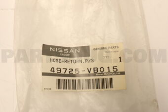 49725VB015 HOSE-RETURN,POWER STEERING
