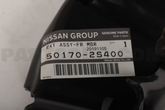 501702S400 EXTENSION ASSY-FRONT SIDE MEMBER