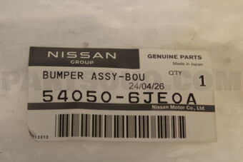 540506JE0A BUMPER ASSY-BOU