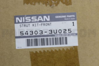 543033U025 STRUT KIT-FRONT