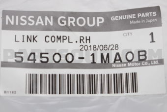 545001MA0B LINK COMPL-TRANSVERSE,RH