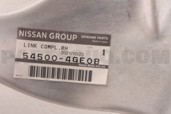545004GE0B LINK COMPL,RH