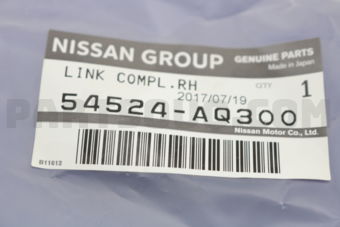54524AQ300 LINK COMPL RH