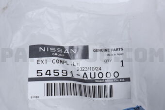 54591AU000 EXT COMPL,LH