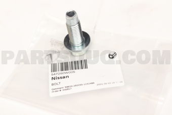 547260W005 BOLT