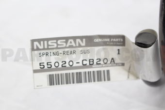 55020CB20A SPRING-REAR SUS