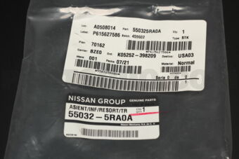 550325RA0A SEAT RUBBER,REAR SPRING LOWER