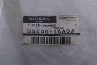 552401AA0A Nissan BUMPER ASSY-BOUND REAR SUSPENSION