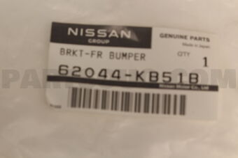 62044KB51B BRACKET-FRONT BUMPER SIDE,RH