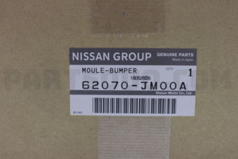 62070JM00A MOULDING-FRONT BUMPER