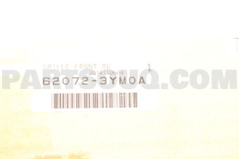 620723YM0A GRILLE FRONT BU