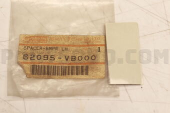 62095VB000 SPACER-FRONT BUMPER SIDE