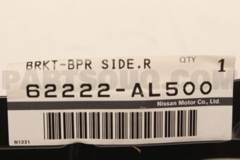 62222AL500 BRKT-BPR SIDE,R
