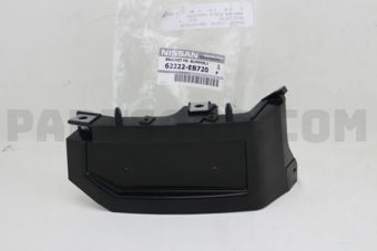 62222EB720 BRACKET-FRONT BUMPER SIDE,RH