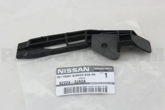 622243JA0A BRACKET-FRONT BUMPER SIDE,RH