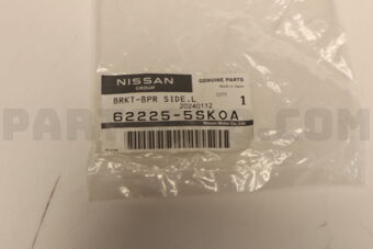 622255SK0A BRACKET FRONT BUMPER SIDE, LH