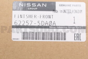 622575DA0A FINISHER FRONT
