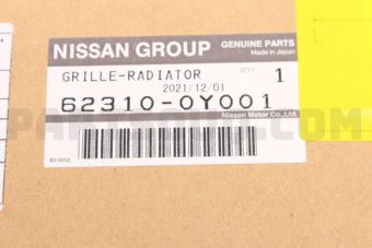623100Y001 GRILLE ASSY-FRONT