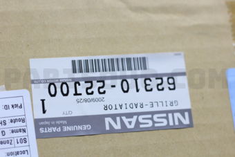 6231022J00 GRILLE ASSY-FRONT